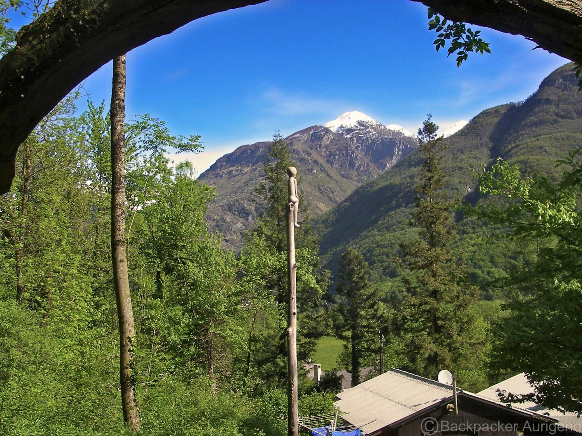 Baracca Backpacker Hostel Aurigeno Buitenkant foto