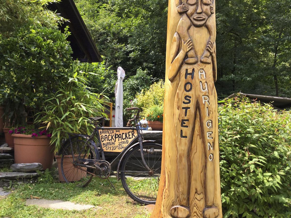 Baracca Backpacker Hostel Aurigeno Buitenkant foto